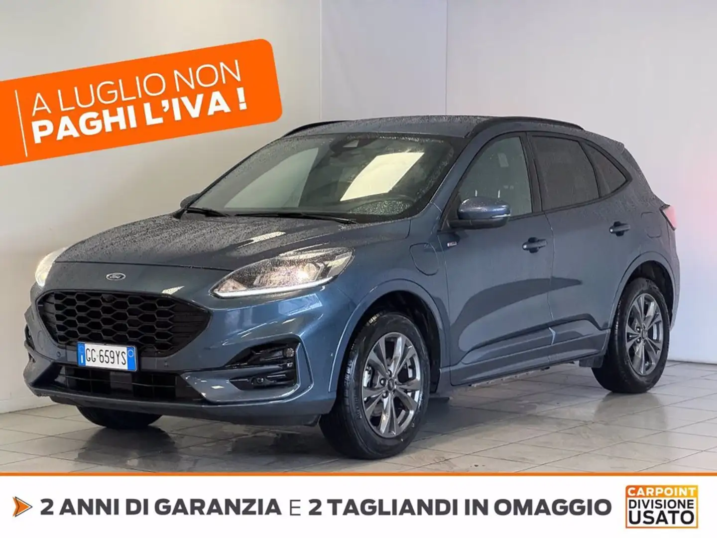 Ford Kuga 2.5 phev st-line 2wd 225cv cvt Bleu - 1