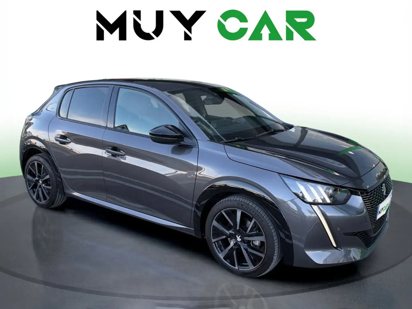Peugeot 208 1.2 Puretech S&S GT 100 Gris - 1