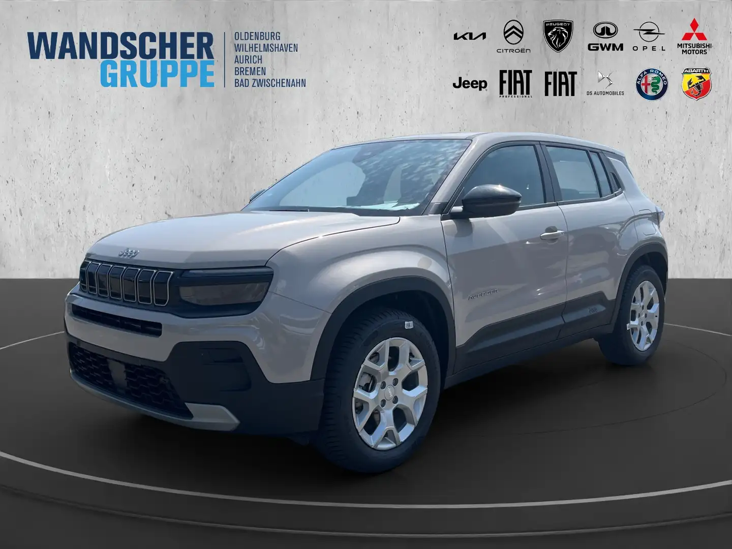 Jeep Avenger 1.2l e-Hybrid *ALLWETTER*SHZ*PDC*NAVI* Gris - 1