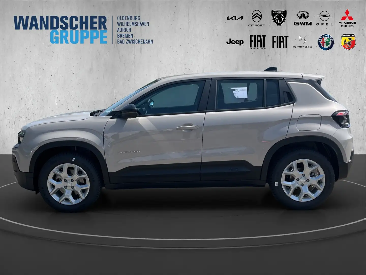 Jeep Avenger 1.2l e-Hybrid *ALLWETTER*SHZ*PDC*NAVI* Gris - 2