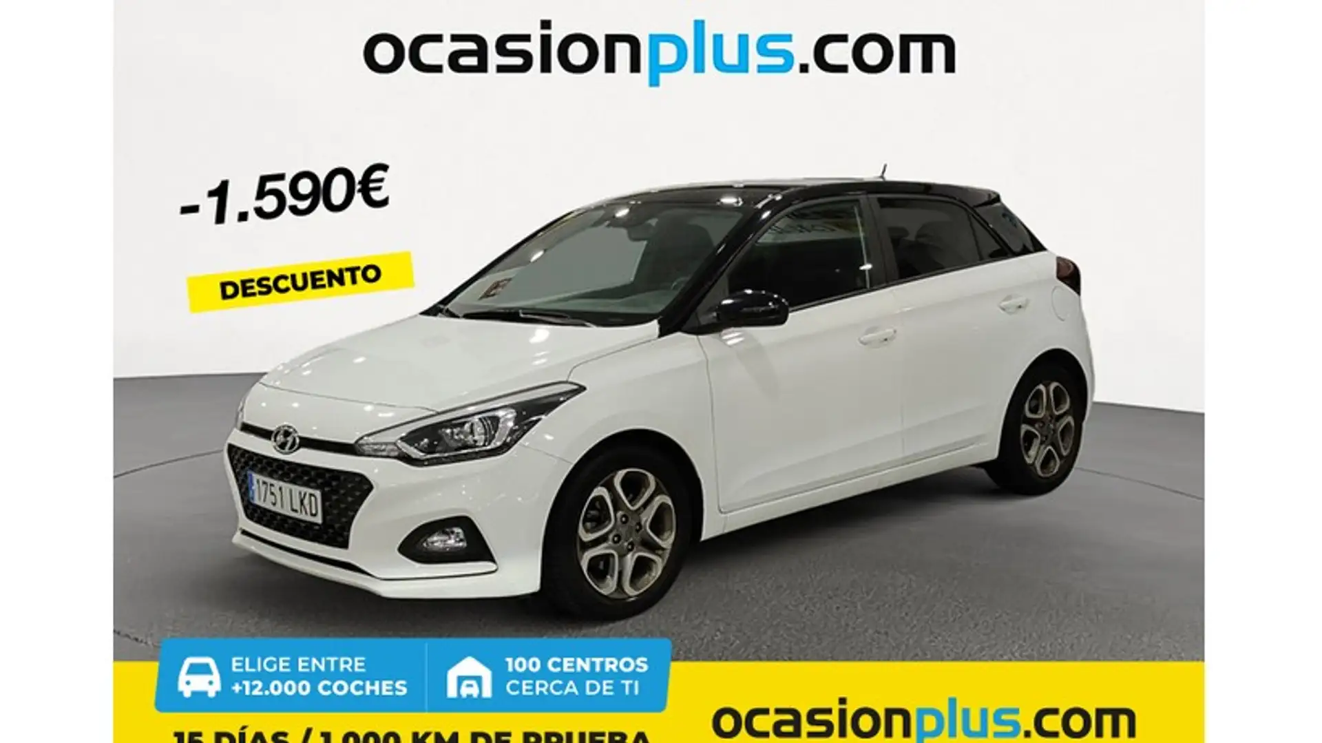 Hyundai i20 1.0 TGDI Tecno DT 100 Blanco - 1