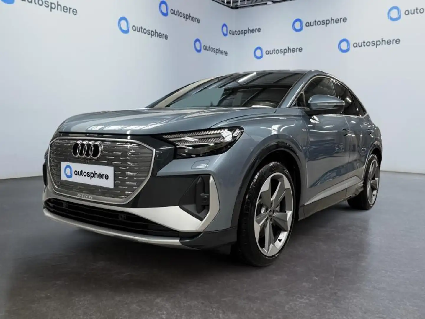 Audi Q4 e-tron Sportback S-line 45 e-tron quattro 286cv Blauw - 1