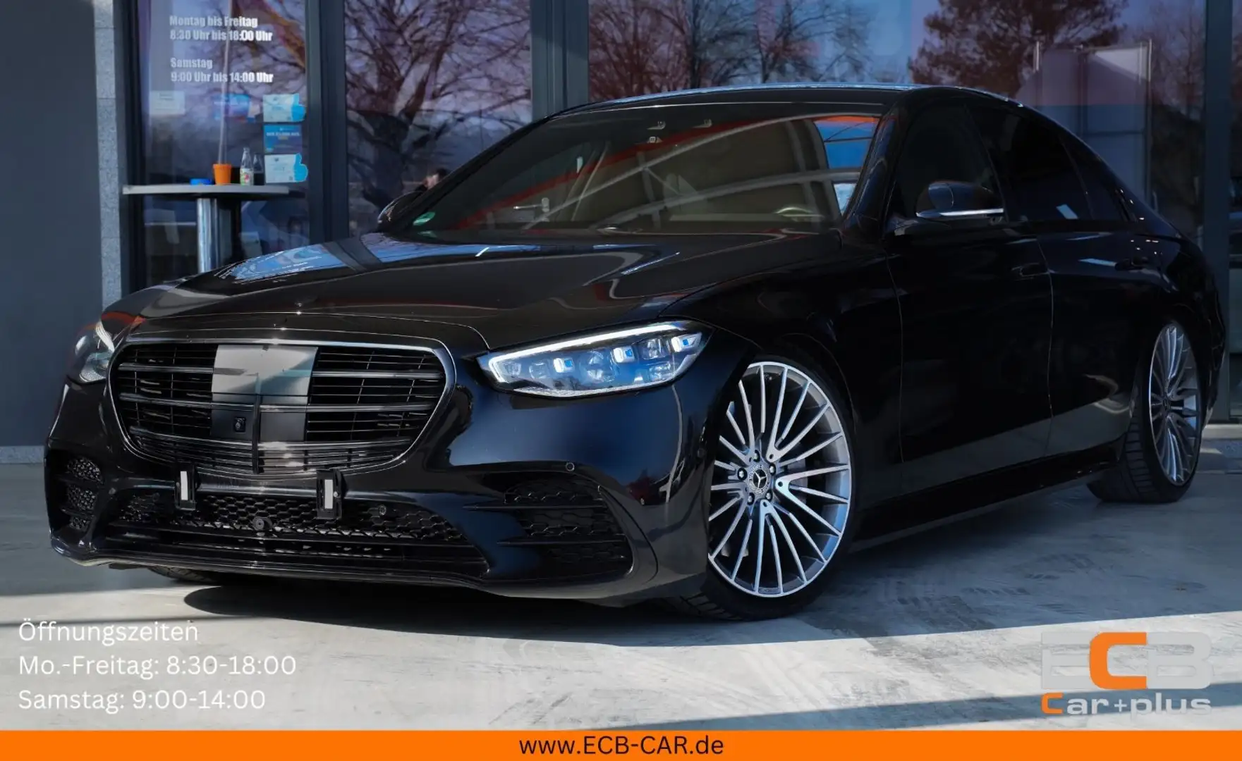 Mercedes-Benz S 400 d 4Matic *AMG LINE/BURM/TV/HUD/360°* Negru - 1