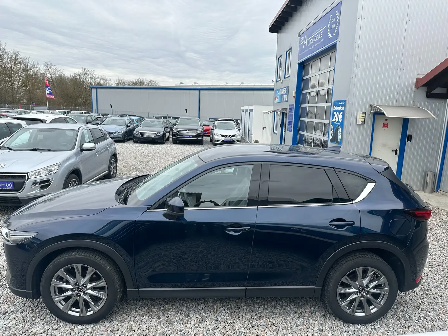 Mazda CX-5 Sports-Line AWD 2.2 LED NAVI PDC KAM SHZG KLIMAAUT Blau - 2