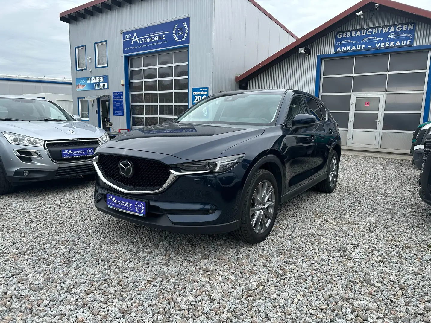 Mazda CX-5 Sports-Line AWD 2.2 LED NAVI PDC KAM SHZG KLIMAAUT Blau - 1