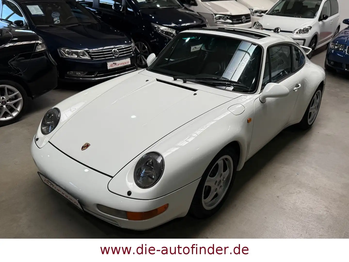 Porsche 993 Carrera C2 Coupé Schalter SSD,GrandPrix weiß Weiß - 2