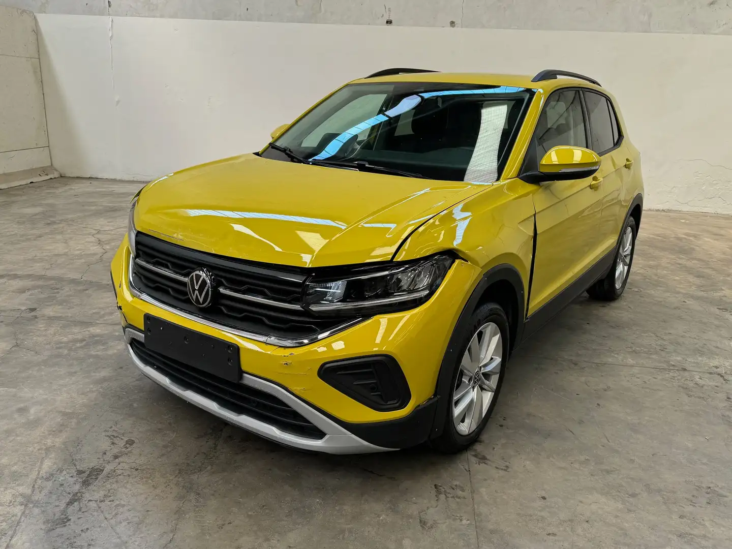 Volkswagen T-Cross 1,0 TSI 95CV Edition Plus *VIRTUAL*CARPLAY* Jaune - 1