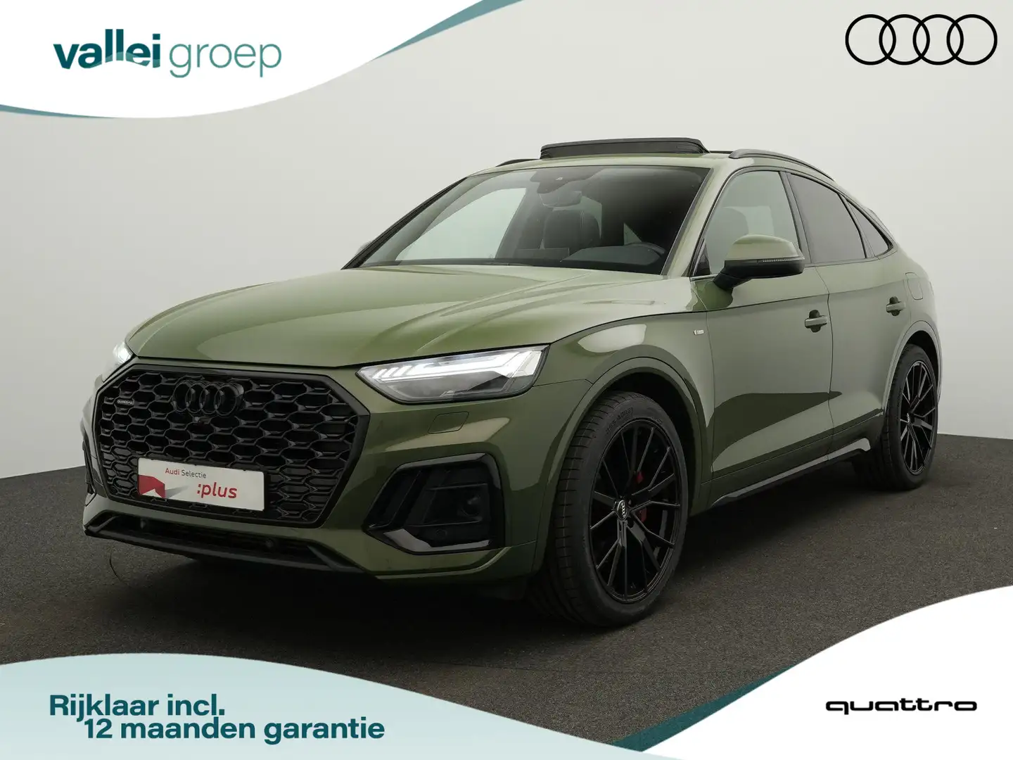 Audi Q5 Sportback 55 TFSI e 367 pk S-tronic S edition | Pa Groen - 1