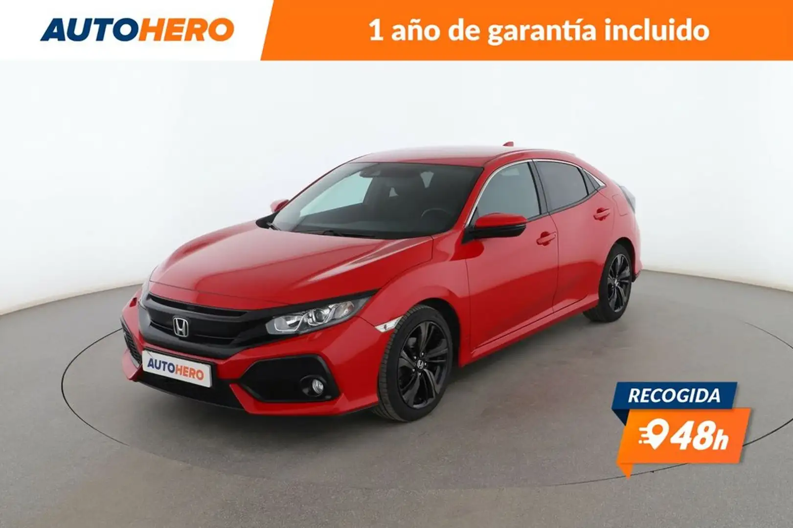 Honda Civic 1.0 VTEC Elegance Rojo - 1