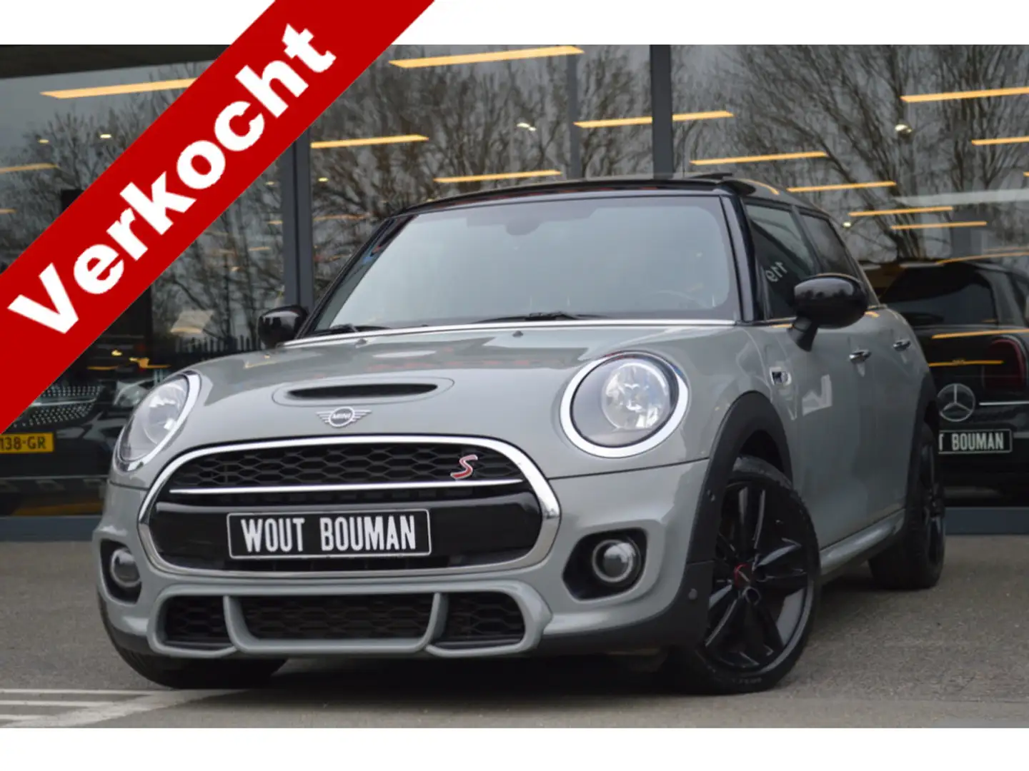 MINI Cooper S 2.0 192 pk JCW Aut. Panorama Leder Head-Up Car... Grey - 1