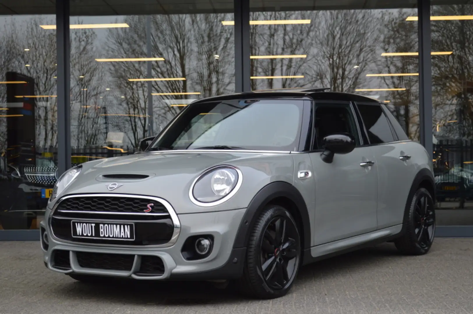 MINI Cooper S 2.0 192 pk JCW Aut. Panorama Leder Head-Up Car... Gris - 2