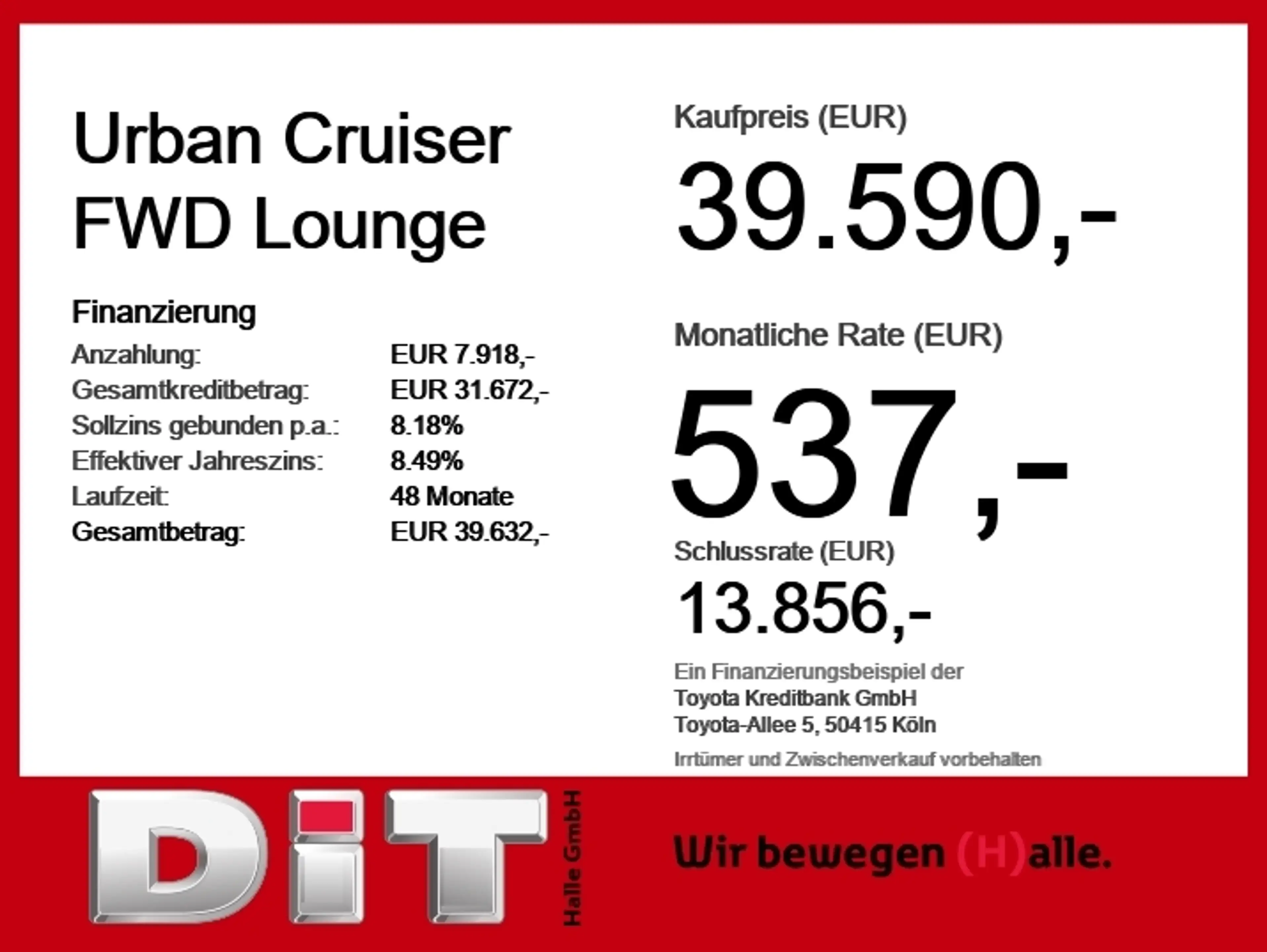 Toyota Urban Cruiser FWD Lounge Klima Kamera Sitzhzg — photo 5