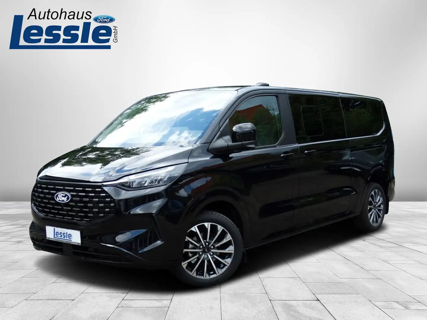 Ford Tourneo Custom 320 L2 Tourneo Titanium X Panoramadach/NAVI/ACC Negro - 1