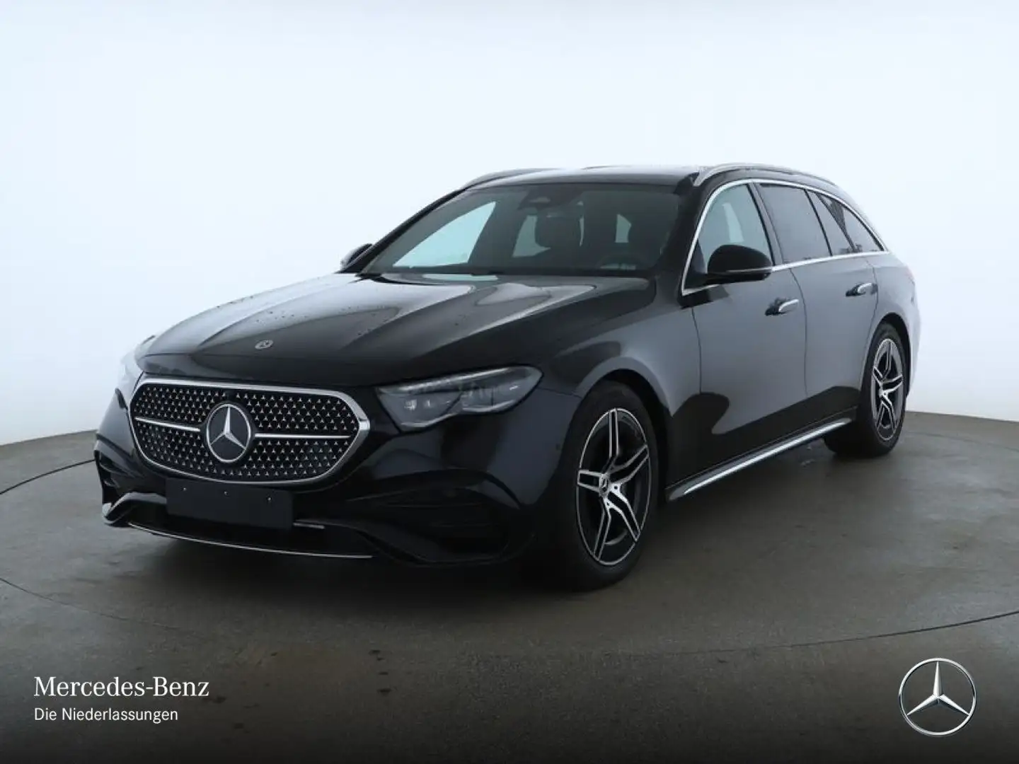 Mercedes-Benz E 220 d T AMG 360° Pano Distr. AHK Spurhalt-Ass 9G Schwarz - 2