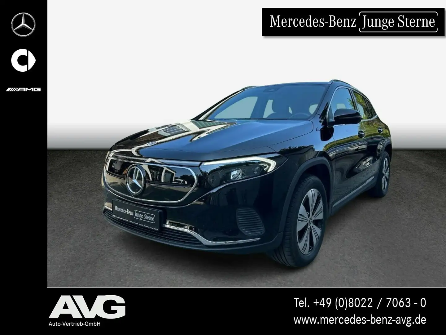 Mercedes-Benz EQA 250 EQA 250 Progressive MBUX|LED|RFK|CarPlay|Easy-P Schwarz - 1