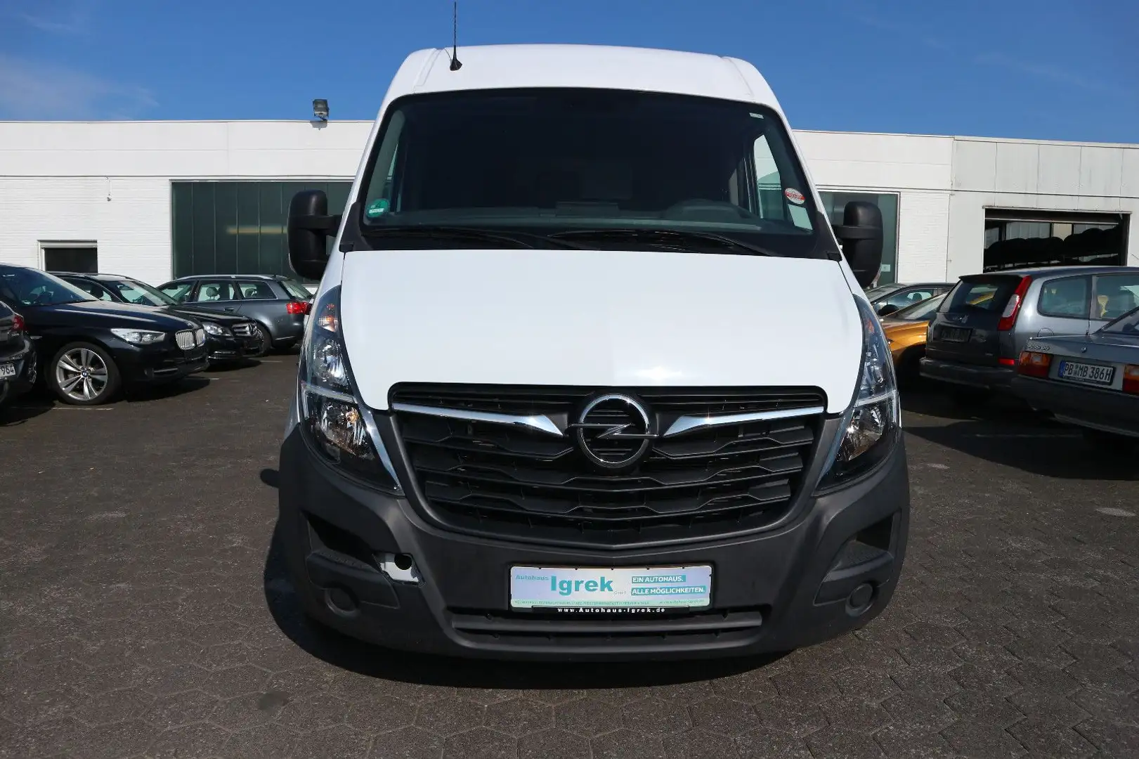 Opel Movano B Kasten/Kombi HKa L2H2 3,3t 1.Hand Weiß - 2