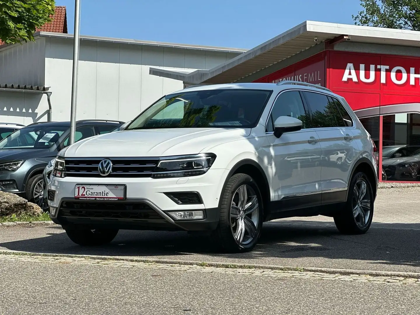 Volkswagen Tiguan Highline BMT/Start-Stopp 4Motion/Kamera/LaneAssist Weiß - 1