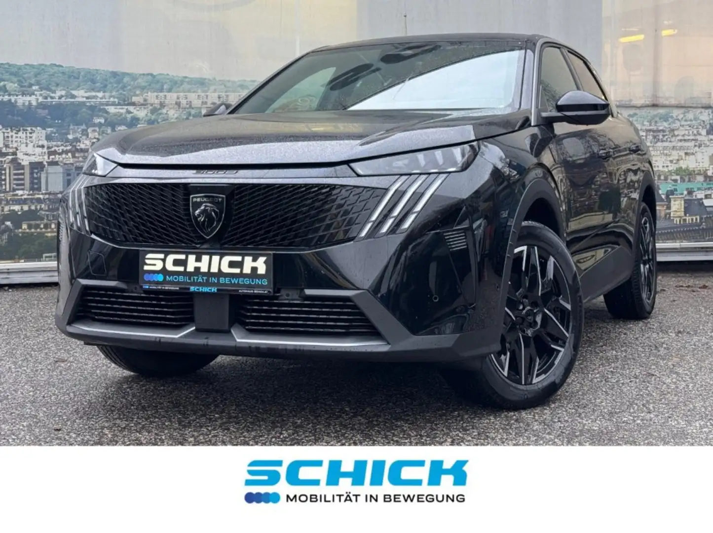 Peugeot 3008 GT Hybrid 145 e-DCS6 Schwarz - 1