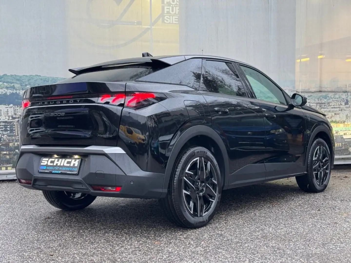 Peugeot 3008 GT Hybrid 145 e-DCS6 Schwarz - 2