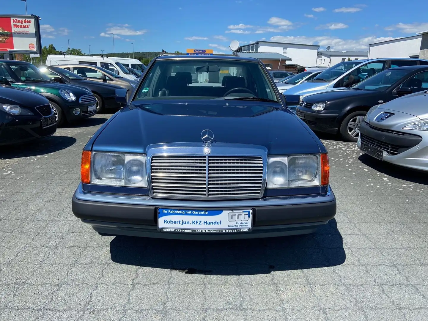 Mercedes-Benz 230 E  H-ZULASSUNG/ SCHIEBEDACH/ AHK Bleu - 2