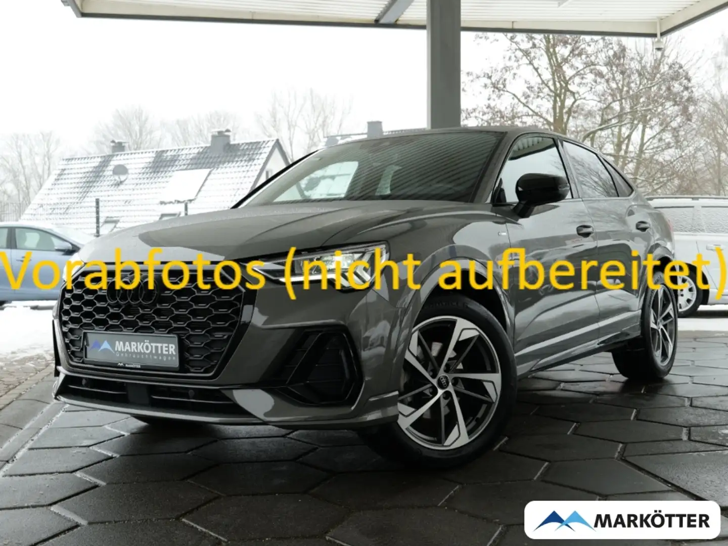 Audi Q3 Sportback 1.5 TFSI S line /AHK/19 Zoll/ Grau - 1
