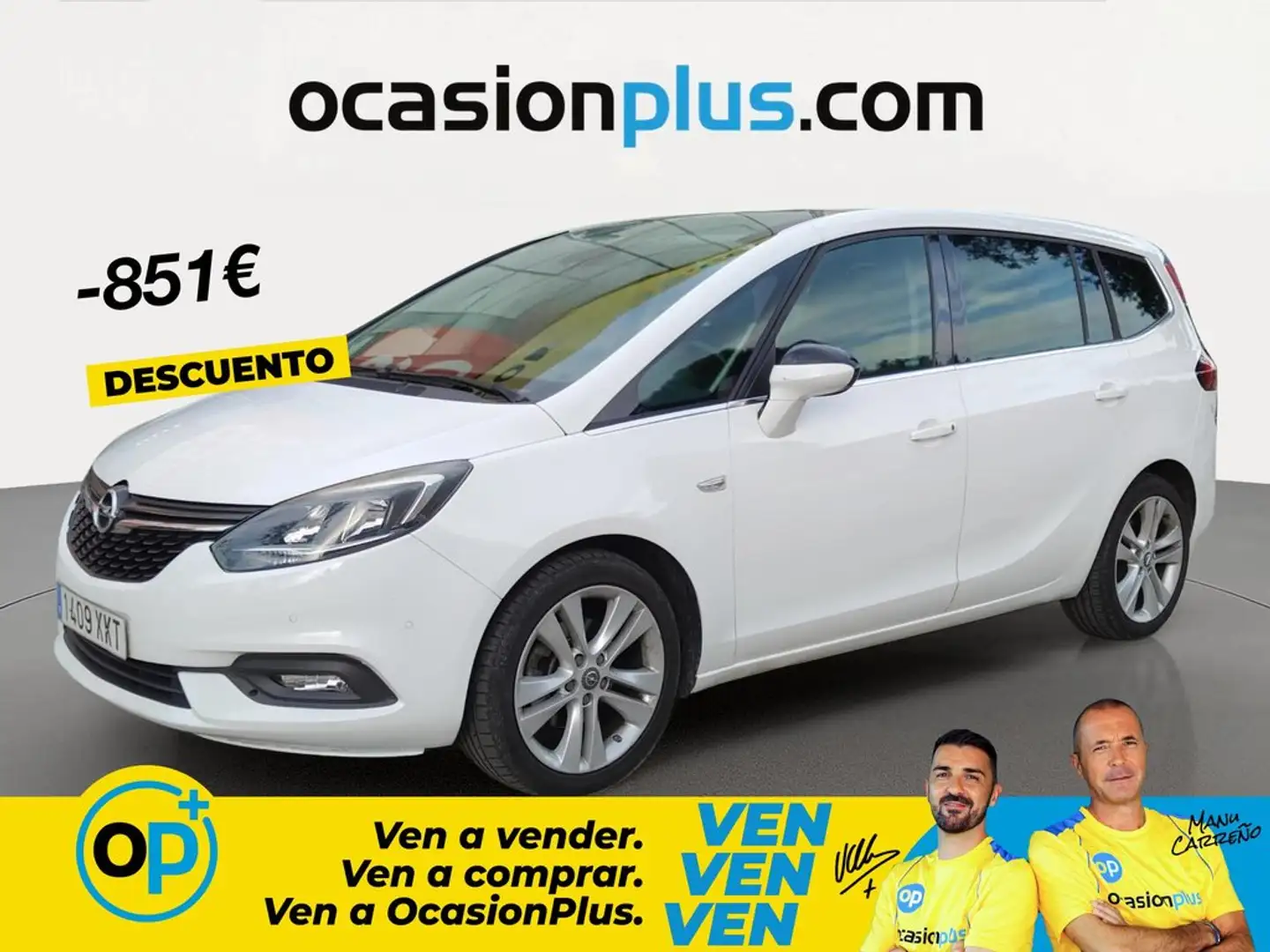 Opel Zafira 1.4 T S/S Excellence 140 Blanco - 1
