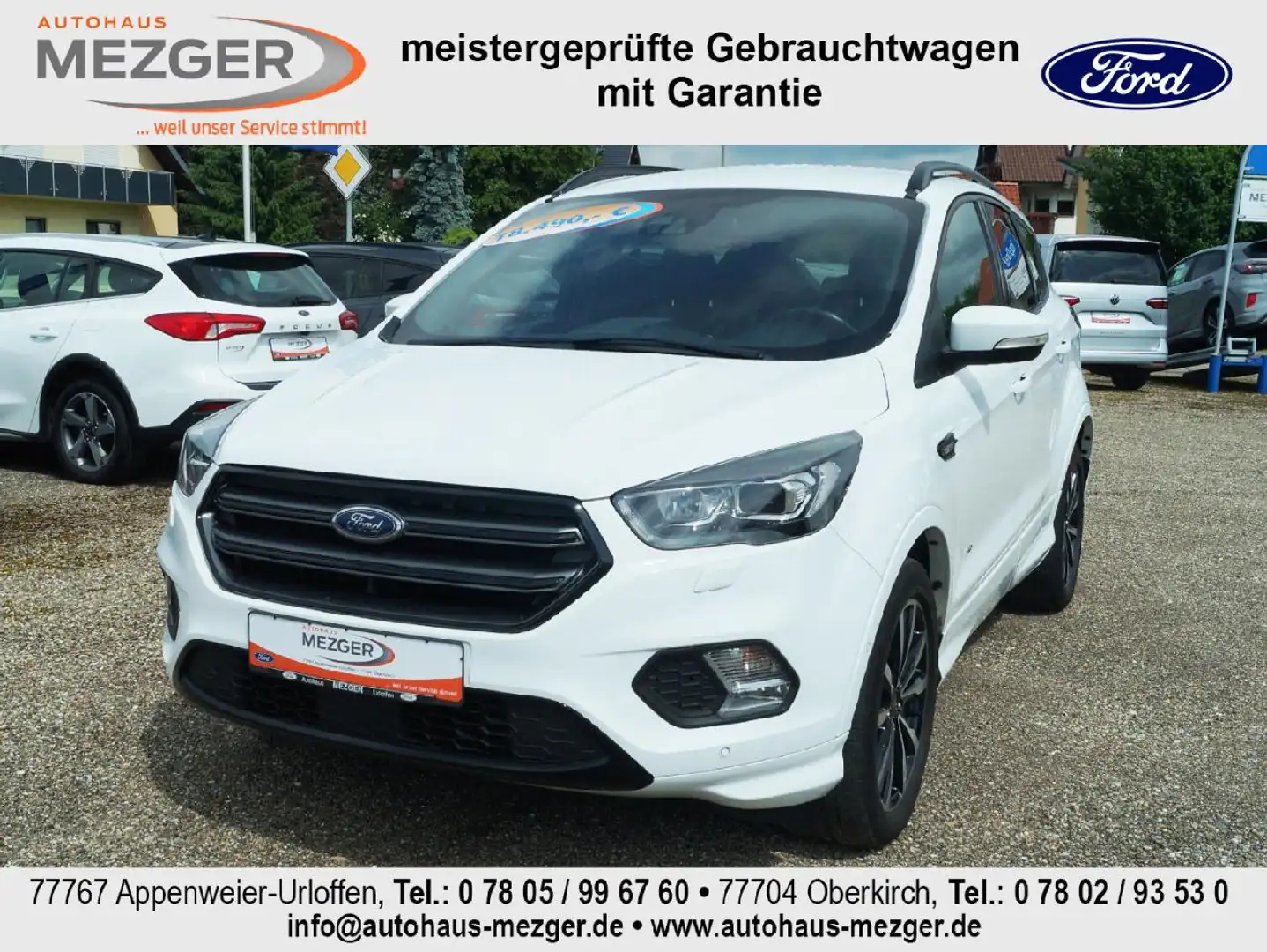 Ford Kuga ST-Line Blanco - 1