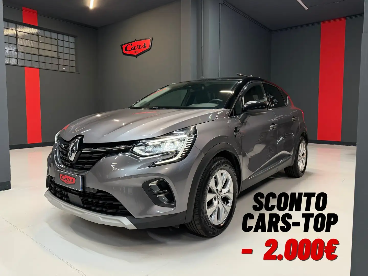 Renault Captur Captur II 1.6 E-Tech hybrid Intens 145cv Gris - 1