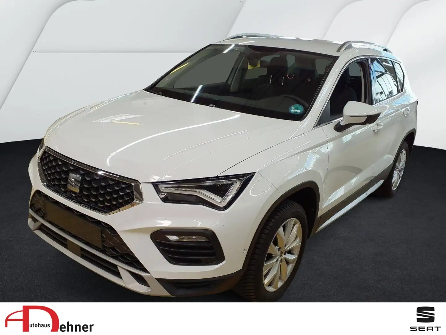SEAT Ateca Xperience TSI DSG AHK+elHK+ACC+CARPLAY Klima Navi Weiß - 1