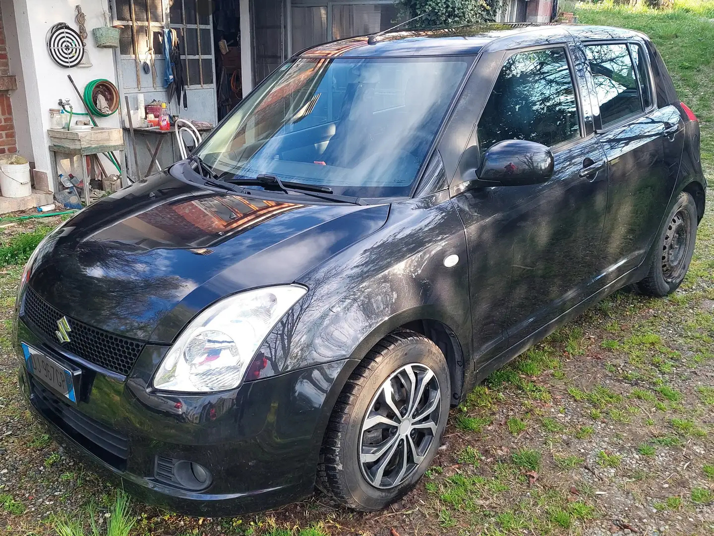 Suzuki Swift Swift IV 2005 5p 1.3 ddis GLX Nero - 1