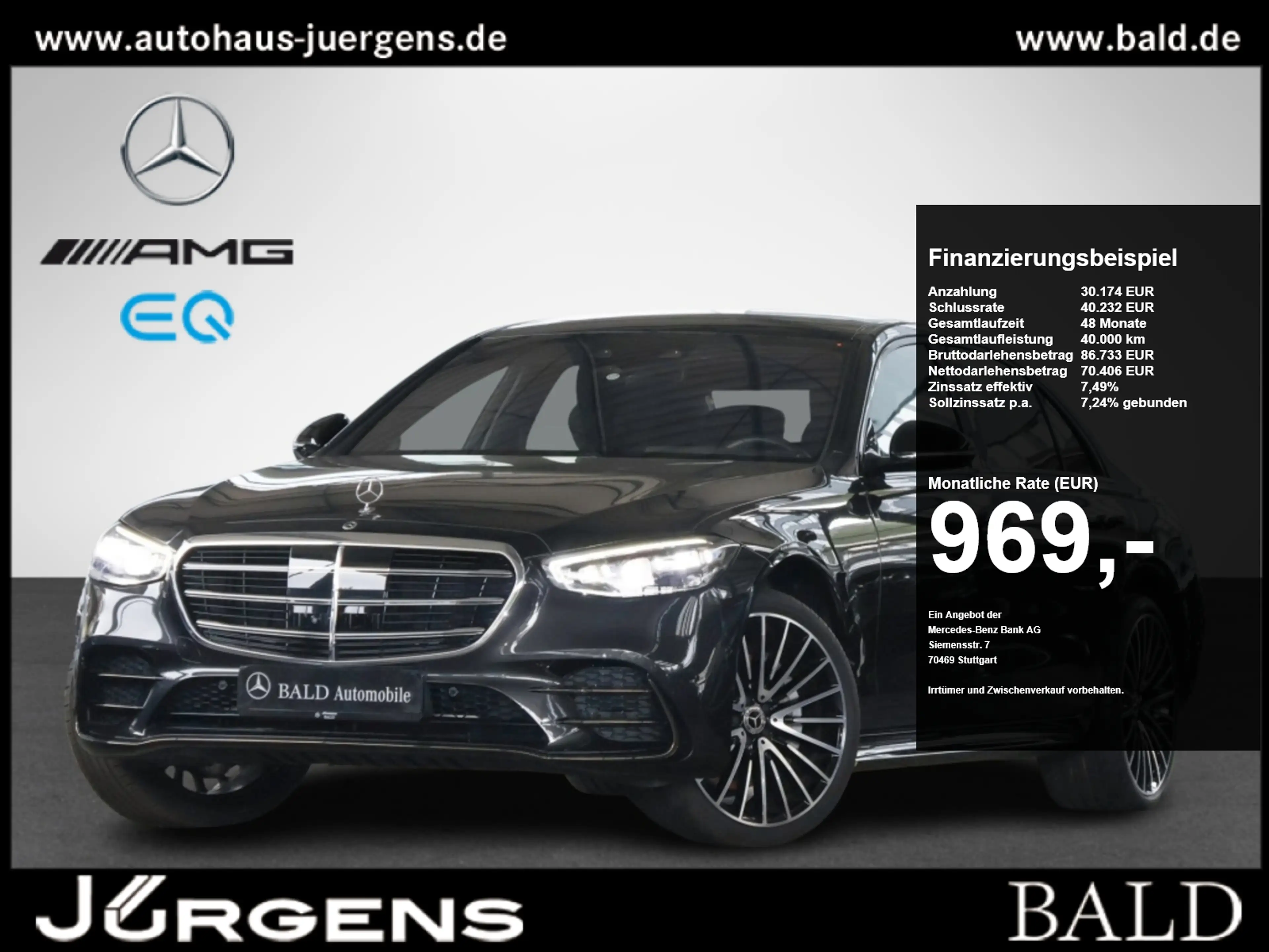 Mercedes-Benz S 500 4M L AMG-Sport/Pano/Sitzkl/AIRM/HAL/HUD/21