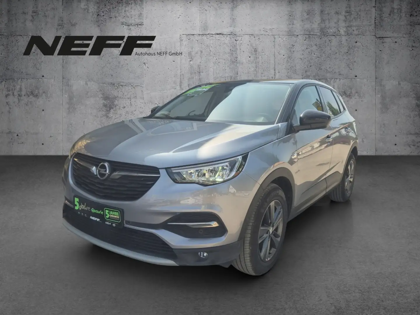 Opel Grandland 1.2 Turbo Design Line FLA AkustikGlas Grau - 2