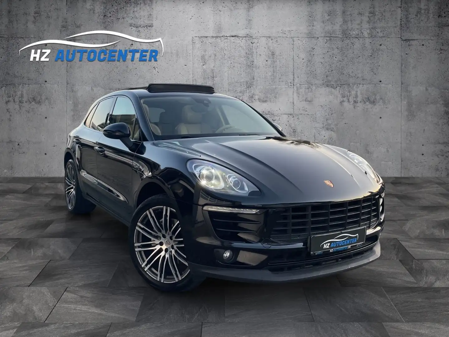 Porsche Macan S Diesel*PASM*LED*PANO*NAVI*SHZ*KAMERA Noir - 1