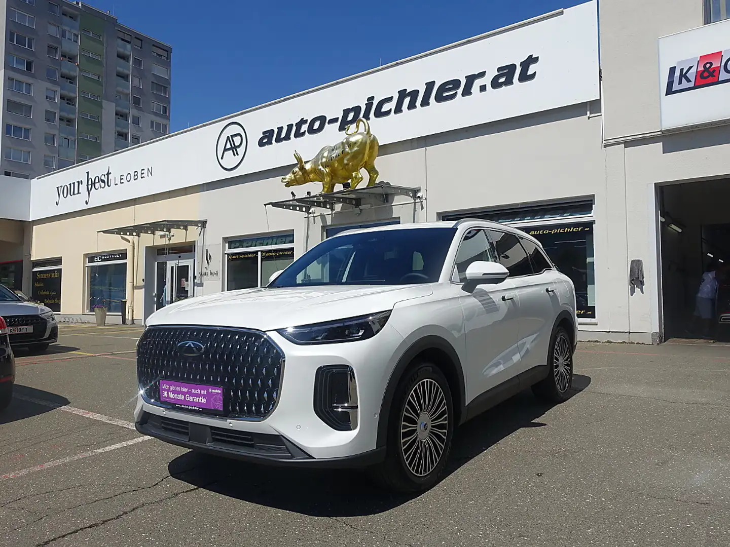 Chery Tiggo 9 PHEV Unique AWD Weiß - 1