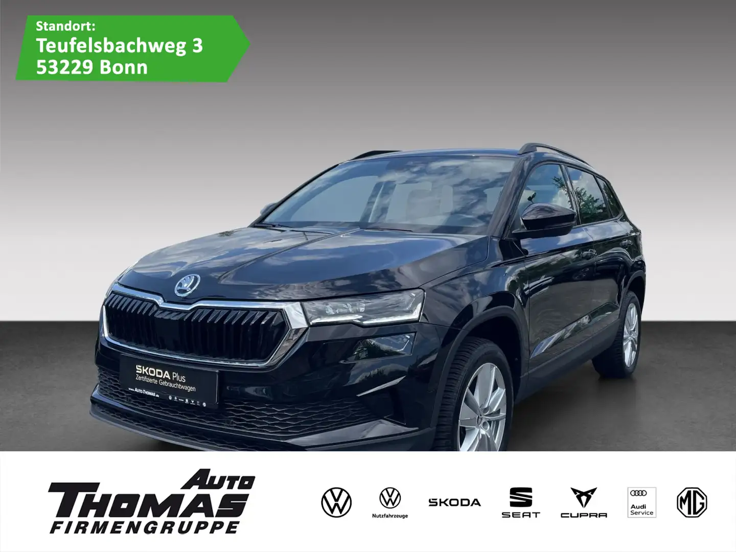 Skoda Karoq Selection 1.5 TSI DSG LED NAVI KAMERA Schwarz - 1