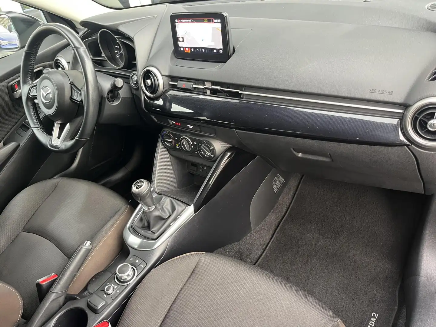 Mazda 2 1.5 Skyactiv-G Style Selected LED+CARPLAY+CAMERA Noir - 2