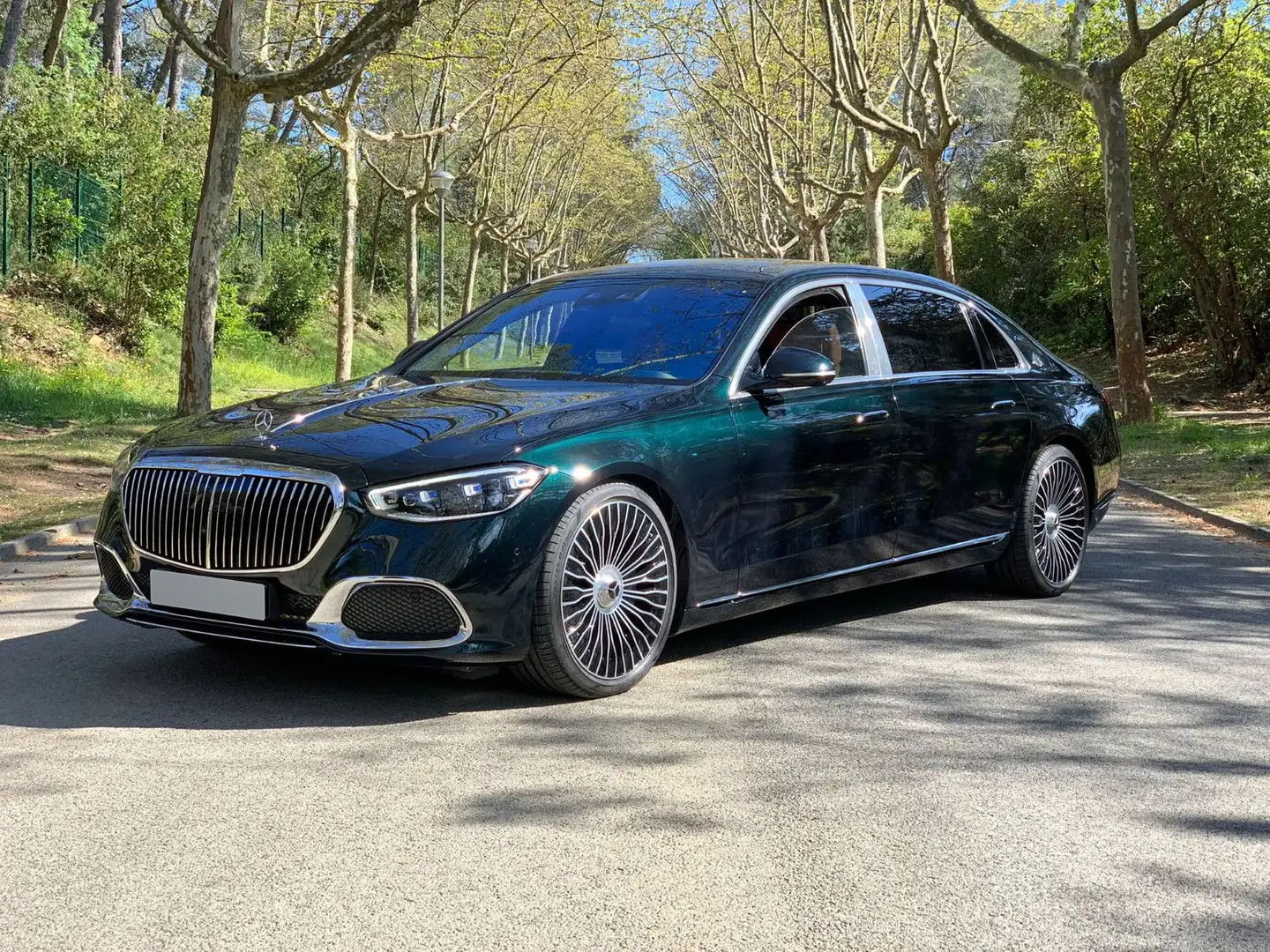 Mercedes-Benz S 580 Maybach S 580 4Matic *Pano *360° *CHAUFFEUR Verde - 1