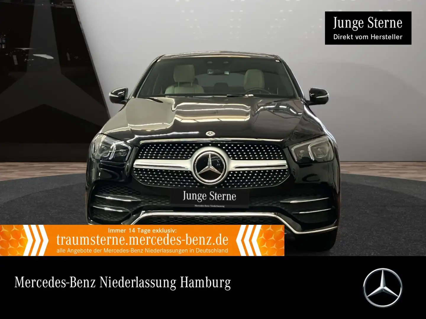 Mercedes-Benz GLE 350 e Coupé 4M AMG+PANO+360+MULTIBEAM+FAHRASS Schwarz - 1