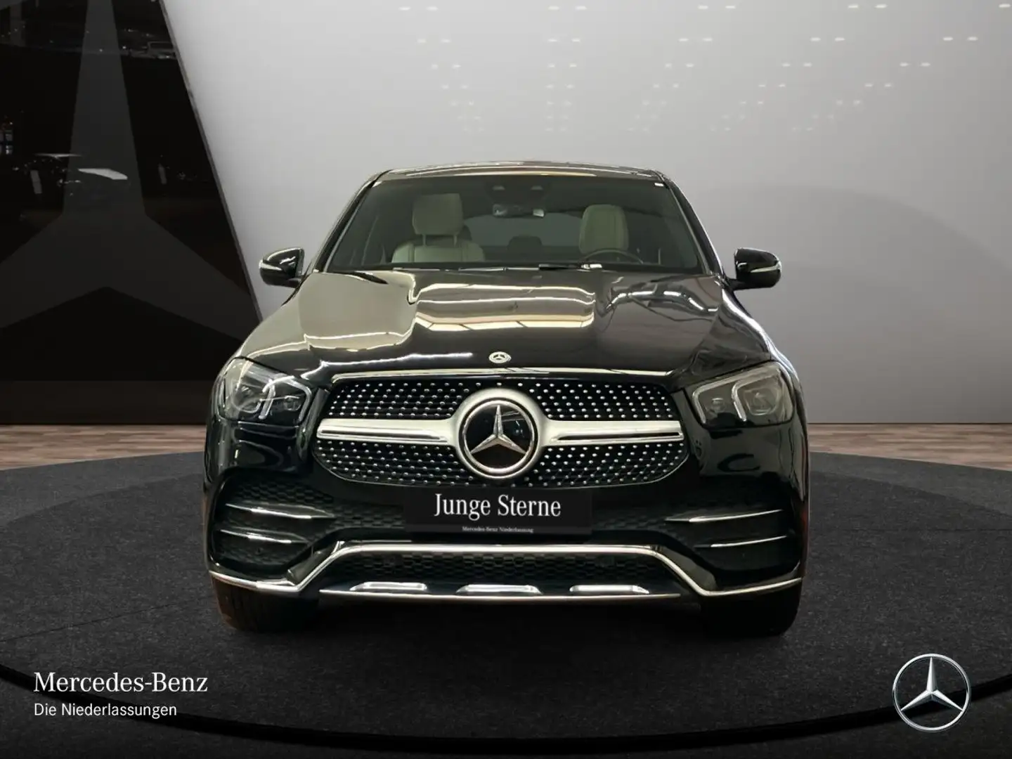 Mercedes-Benz GLE 350 e Coupé 4M AMG+PANO+360+MULTIBEAM+FAHRASS Schwarz - 2