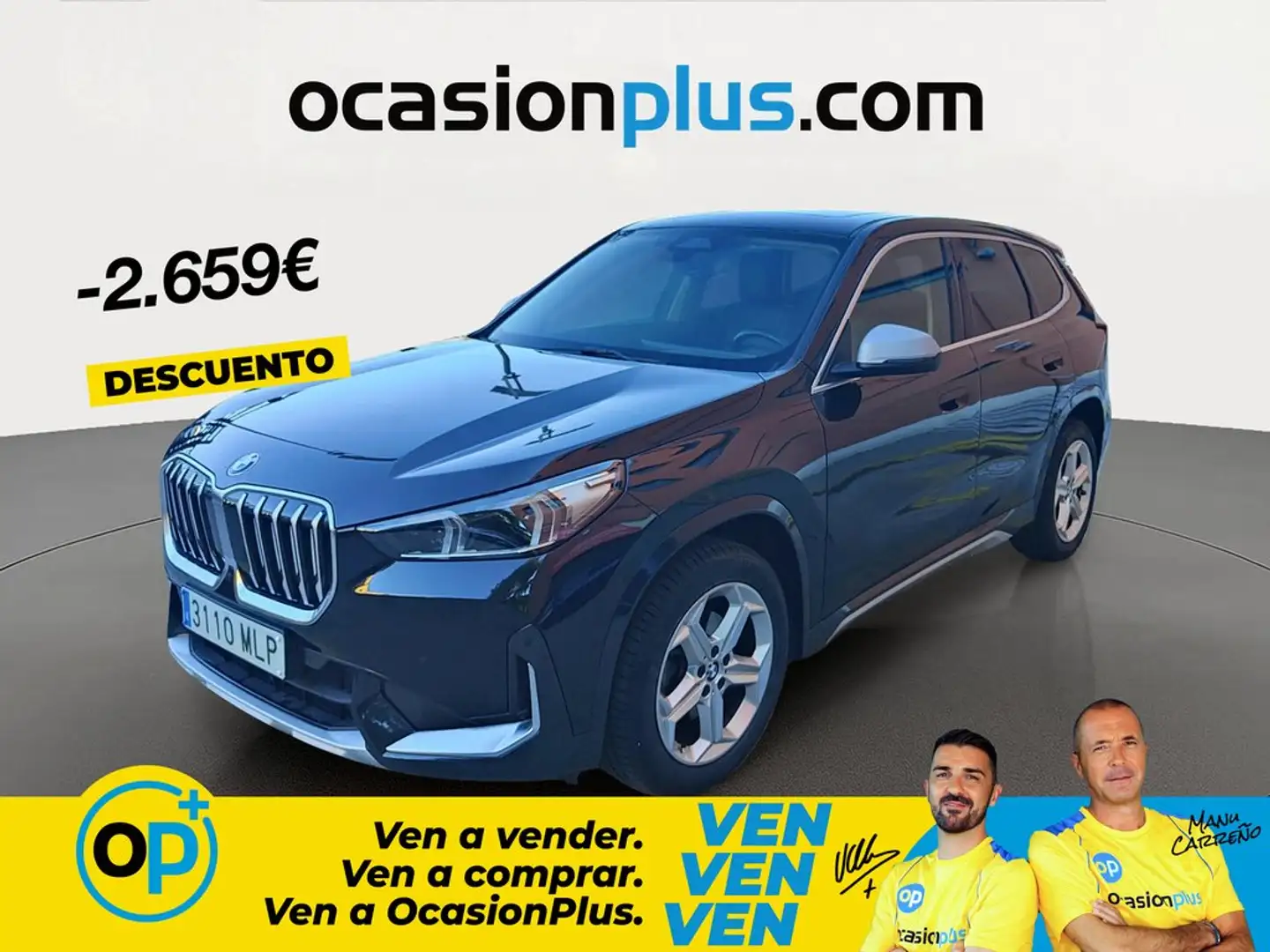 BMW X1 sDrive 18dA Negro - 1