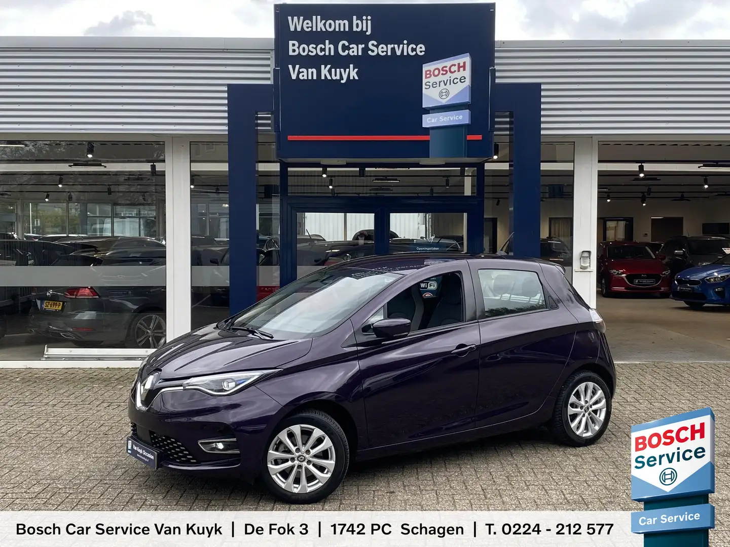 Renault ZOE R110 Life Carshare 52 kWh / 5-Deurs / Koop-Accu / Mauve - 1