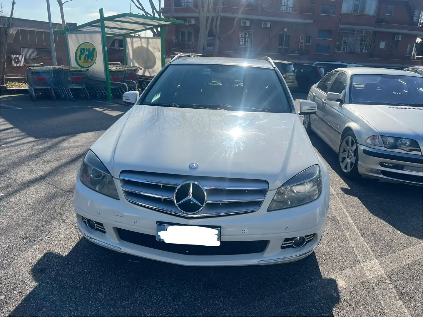 Mercedes-Benz C 220 C SW 220 cdi be Elegance Weiß - 2