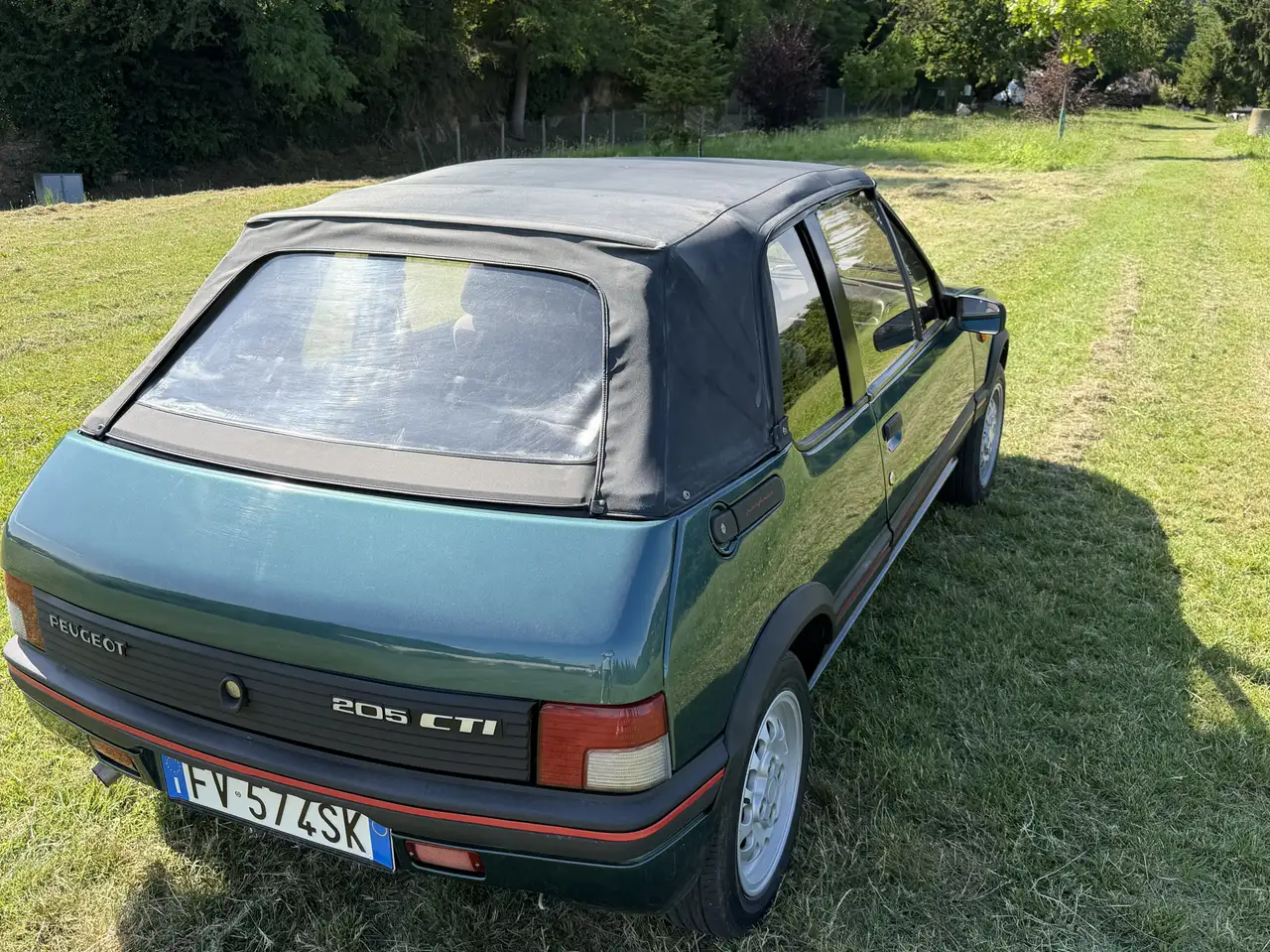 Peugeot 205 Cabrio 1.6 CTI c/capotte elettrica, foto 6