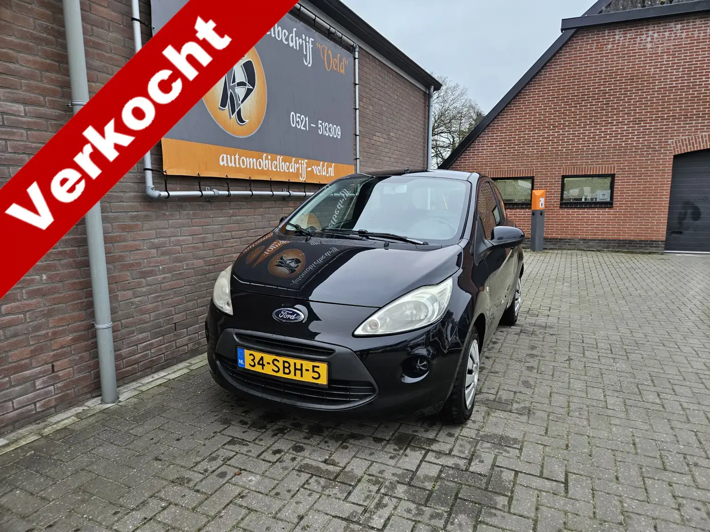 Ford Ka/Ka+ 1.2 Cool & Sound start/stop (lees opmerking) Negro - 1
