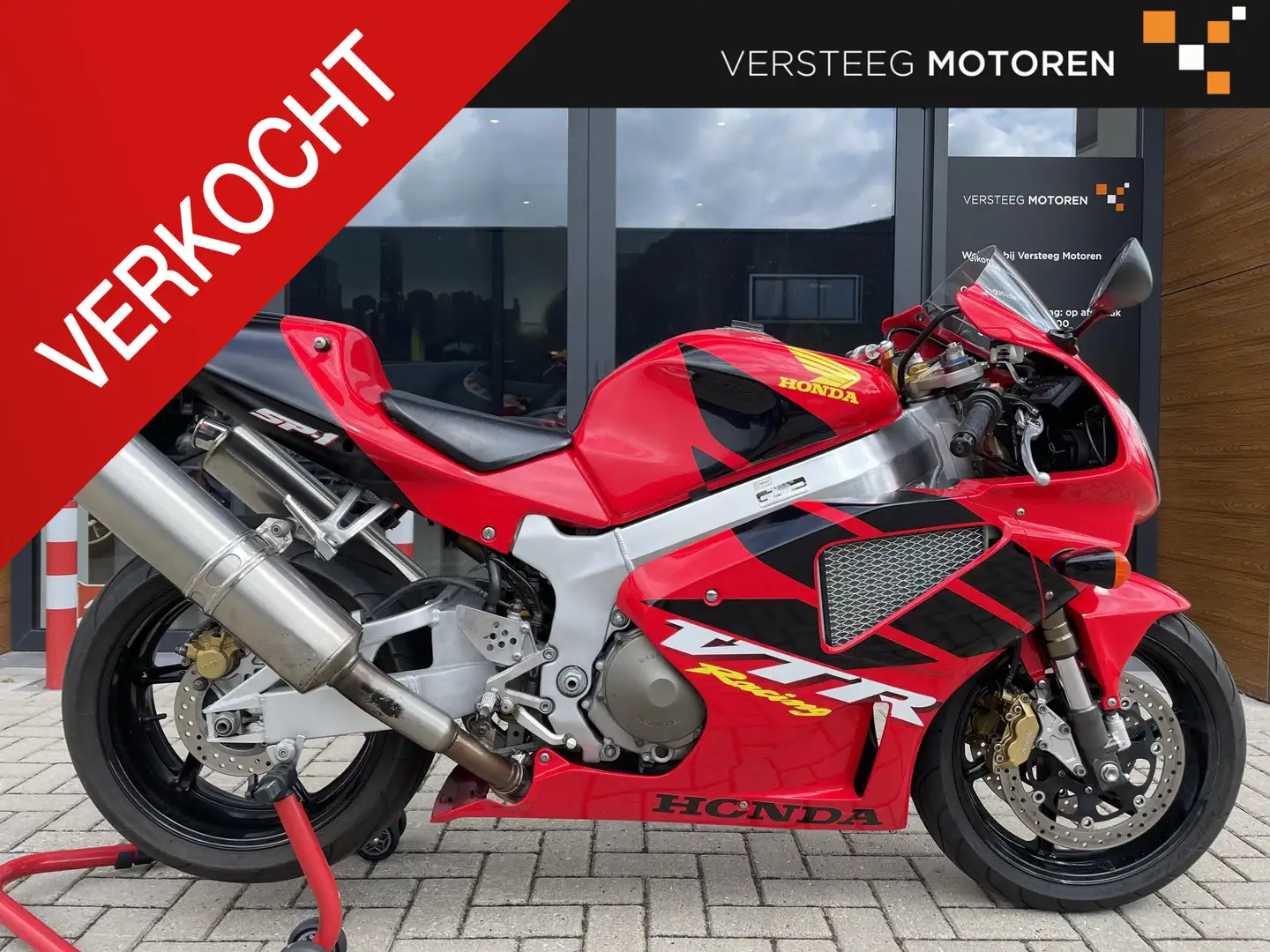 Honda VTR 1000 SP1 #originele staat# prachtig exemplaar crvena - 1