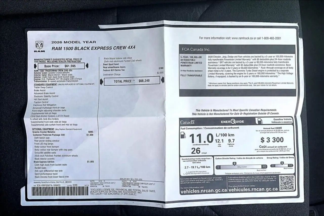 RAM 1500 снимка RAM 1500