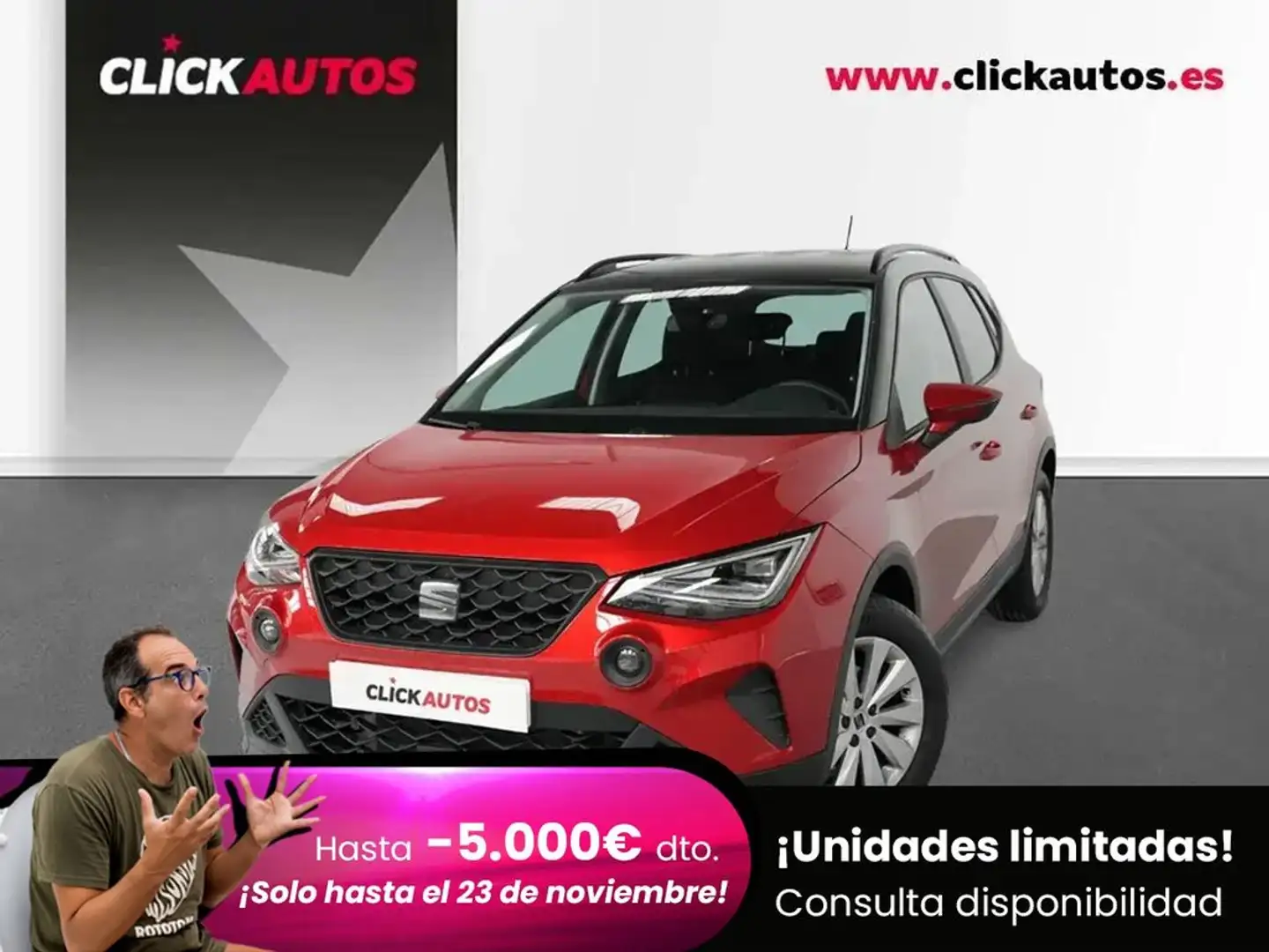 SEAT Arona 1.0 TSI S&S Style Special Edition DSG7 115 Rojo - 1
