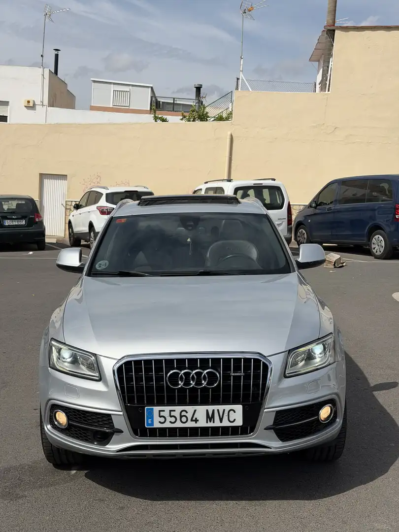 Audi Q5 3.0TDI quattro Ambition S-Tronic 245 Gris - 2