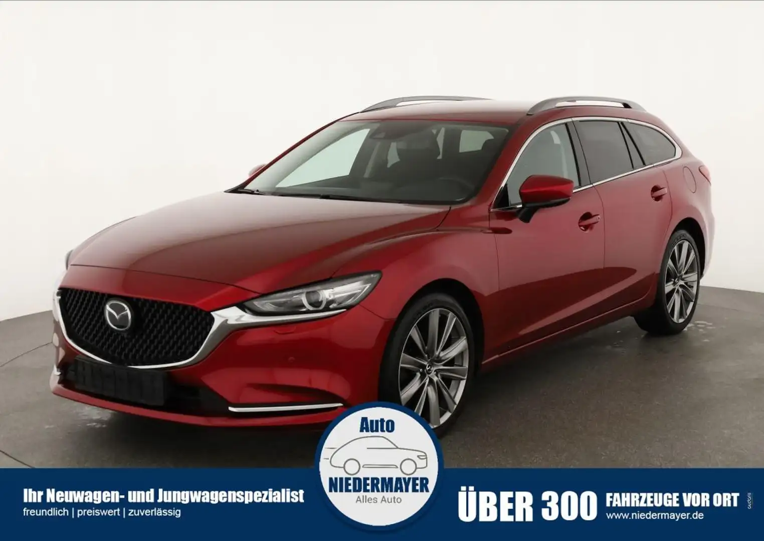 Mazda 6 Kombi 2.5 SKYACTIV Sports Line, LED, Navi, Bose, A Red - 1