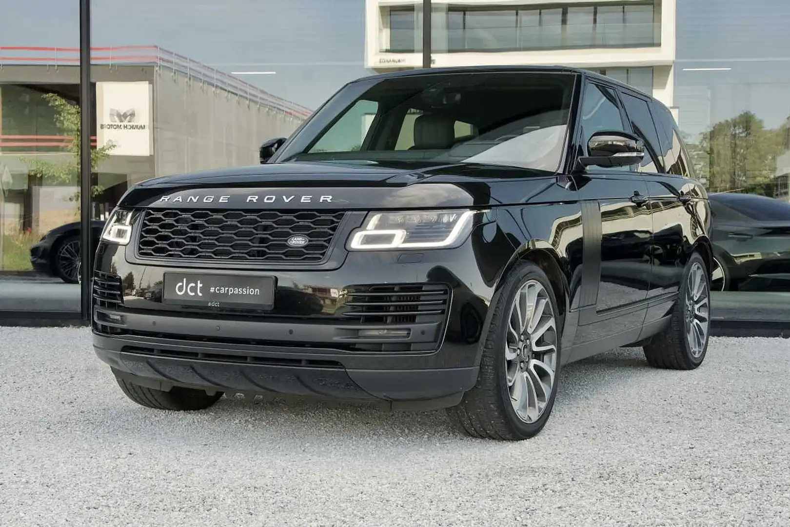 Land Rover Range Rover 4,4 V8 Vogue Lichte Vracht PanoramaTowbar ACC Noir - 1